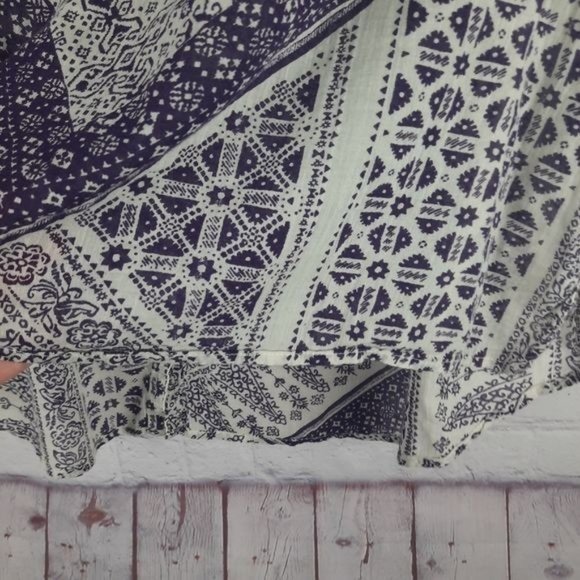 Lucky Brand Candice Bandana Shirt Top - Picture 7 of 12